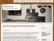 Tablet Screenshot of doazmol-rezepte.ch